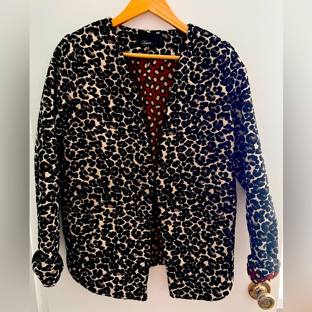 Leopard Print Jacket